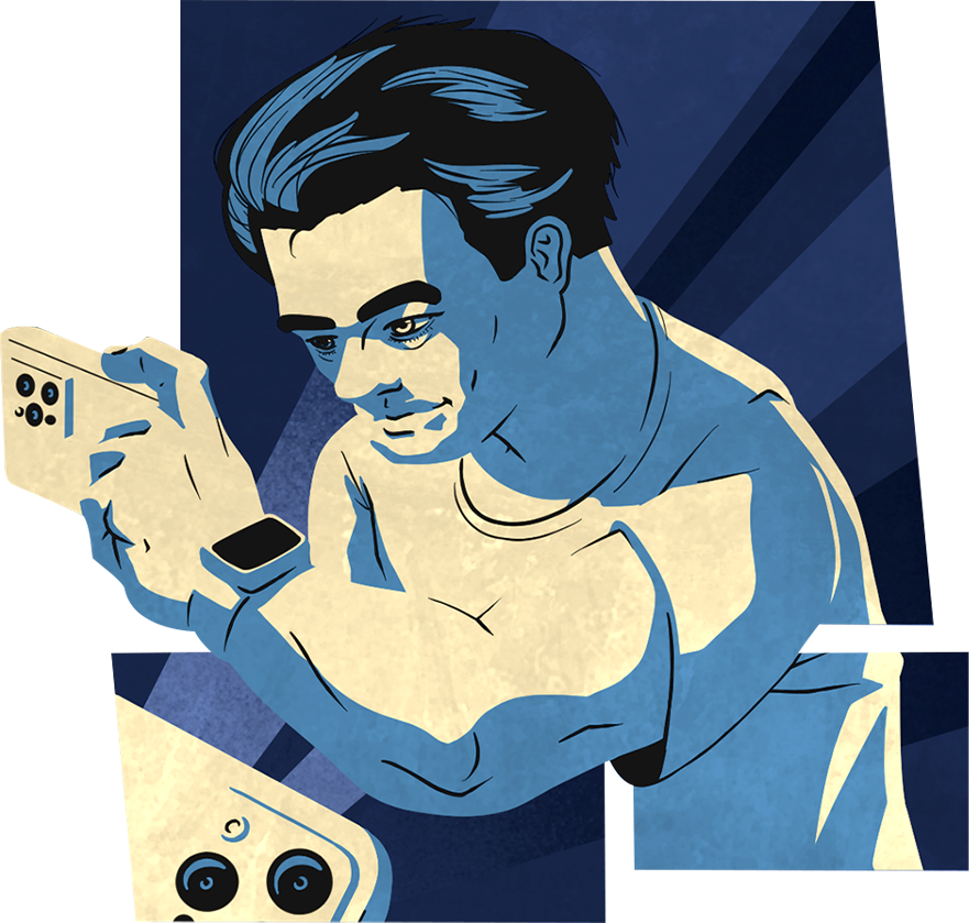 Buhay sa Kwadro infographic illustration